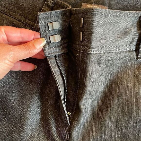 Kenneth Cole Reaction Womens Straight Leg Jeans Denim Pocket Blue/BlackSize‎ 10 - Picture 5 of 10